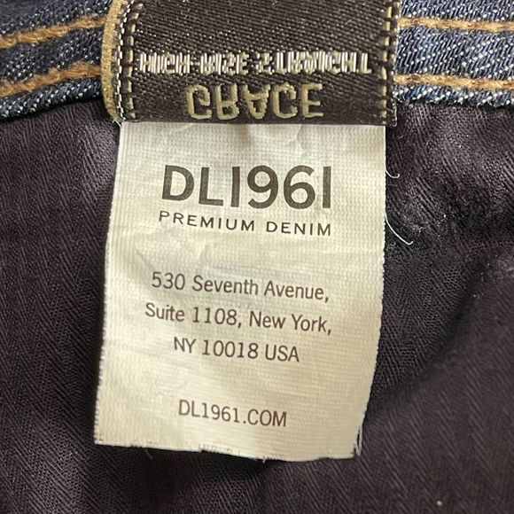 DL1961 Women's High Rise Straight Leg Jeans Denim 4-Way 360 Stretch Comfort 27 - Picture 8 of 8